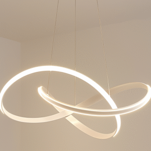 Luminous Loop Chandelier
